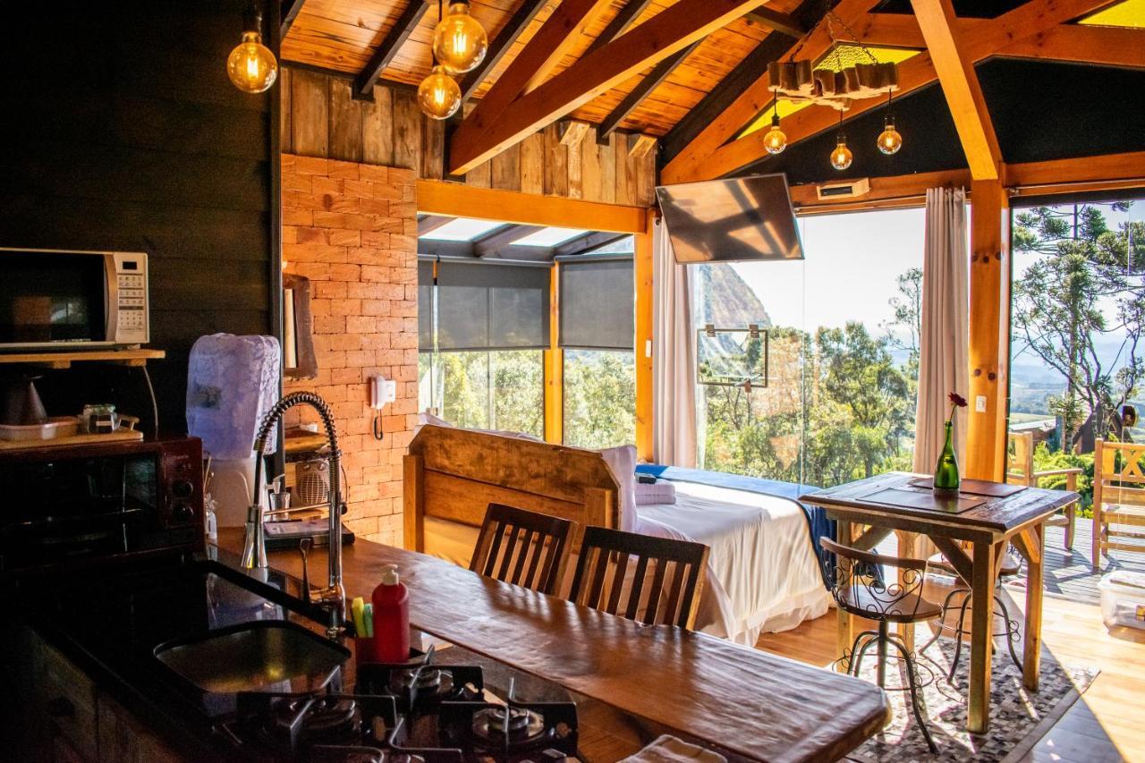 Caminho Das Nuvens - Cabanas De Montanha Бон-Ретиру Экстерьер фото